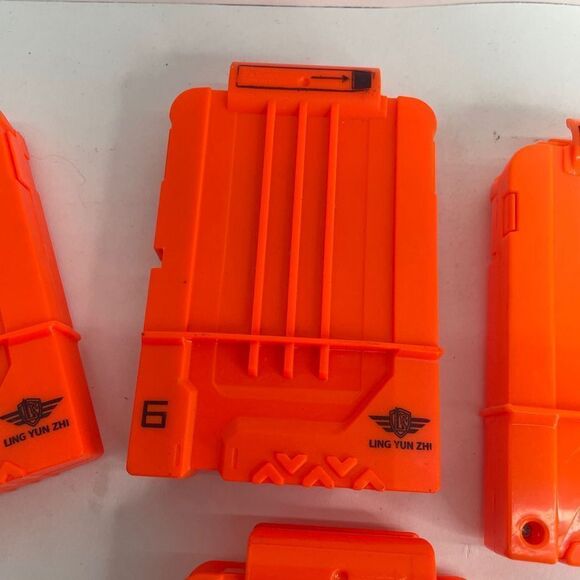 Nerf Ammo Clip Lot - 4 Clips Total‎ - Hasbro - Picture 3 of 10
